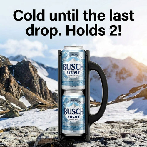 Dual Reload Can Holder With Handle