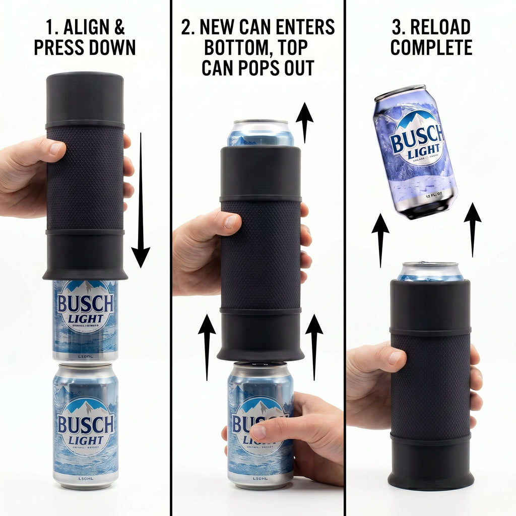 Dual Reload Can Holder