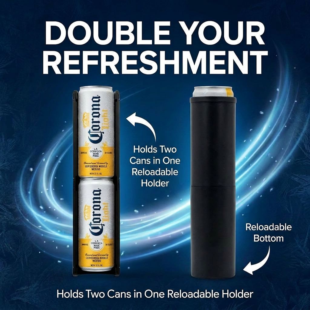 Dual Reload Slim Can Holder