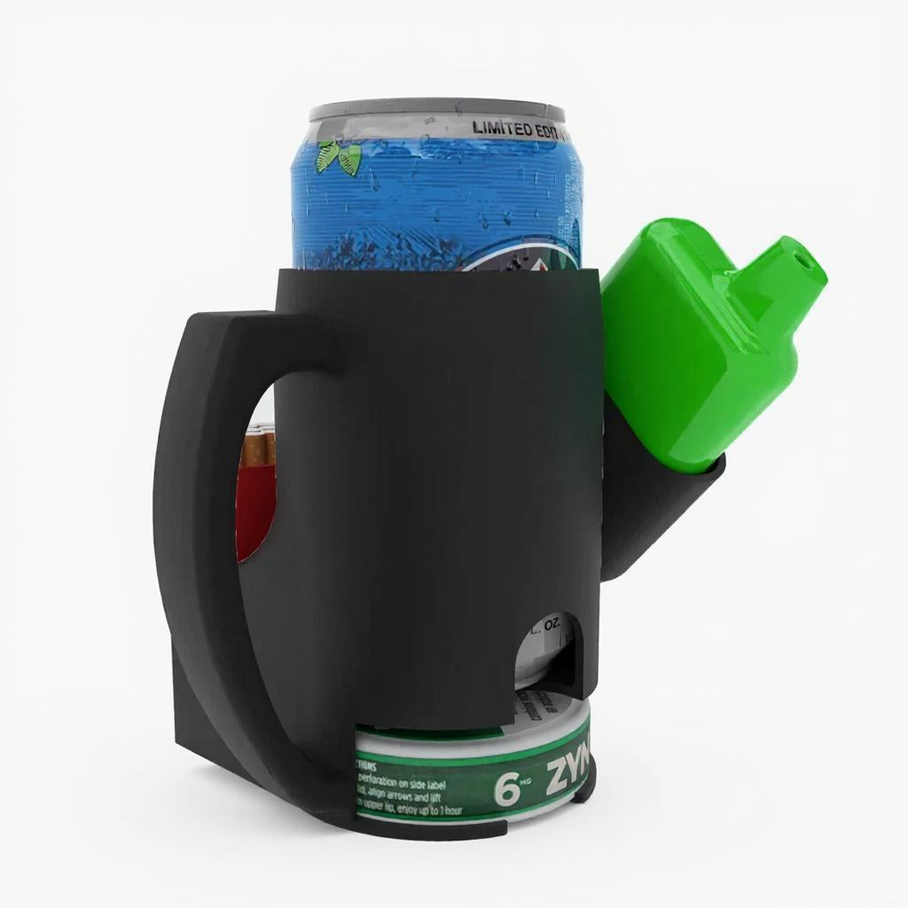 Rizzcup Ultimate Can Holder | Grip, Sip & Zyn Stash
